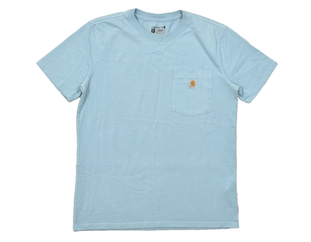 Carhartt K87-W Women's Medium M 8-10 Loose Fit Heavyweight Pocket Tee Shirt